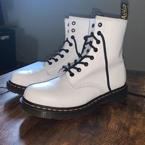 White Dr. Martens